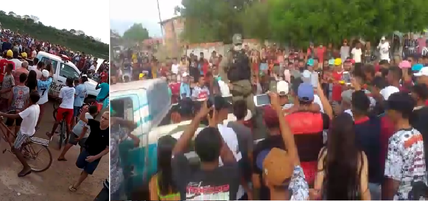 Confusão, tumulto e prisões marcam evento ilegal em Barras